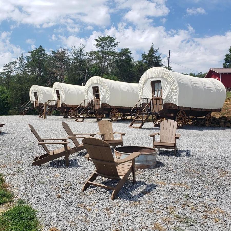 Smoky Hollow Outdoor Resort Covered Wagon Sevierville Eksteriør billede